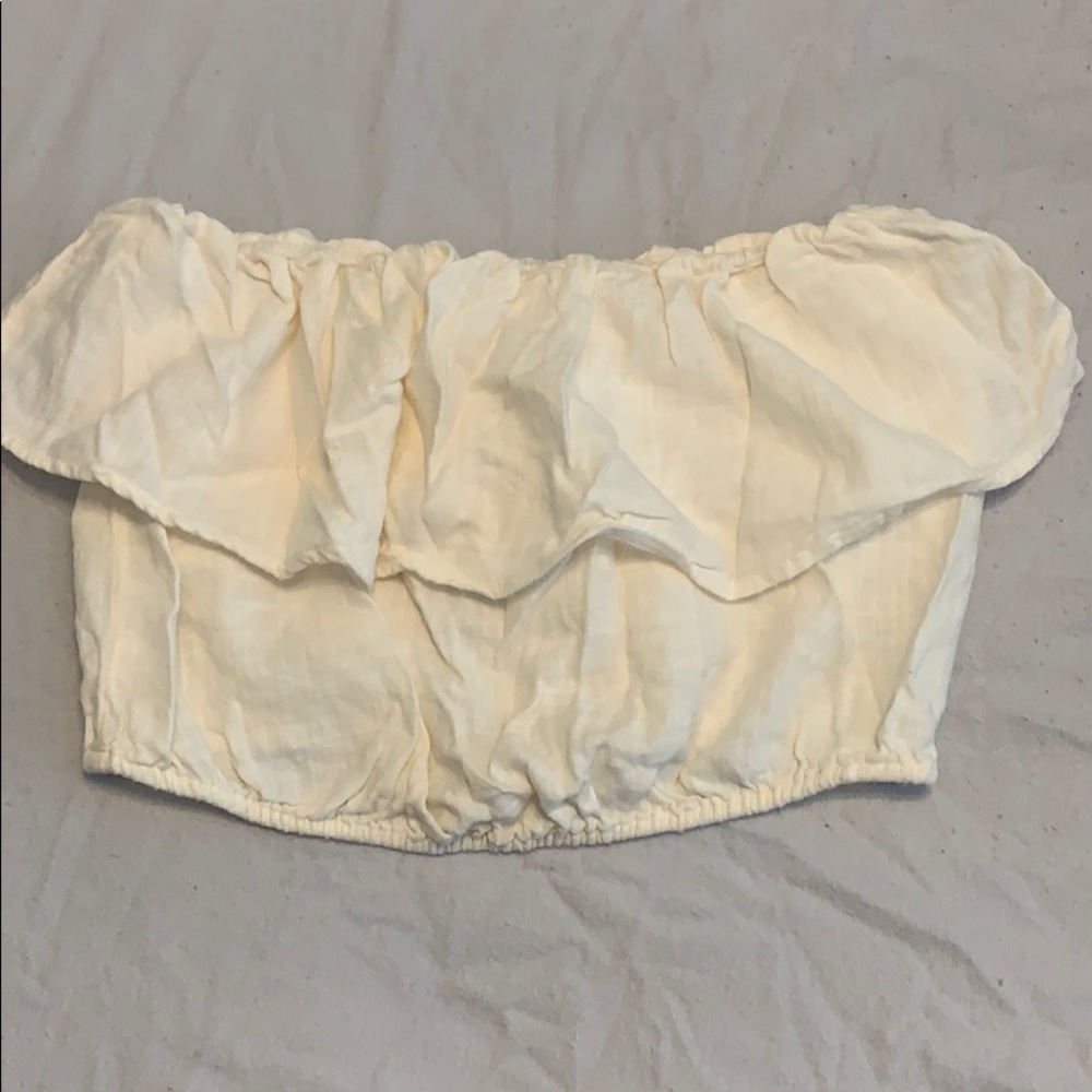 Ruffle crop top